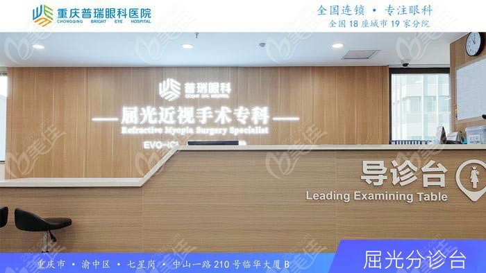 重庆普瑞眼科环境