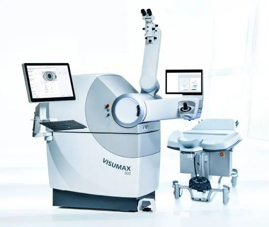 德国蔡司最新一代全飞秒激光VisuMax800，速度更快 体验更好